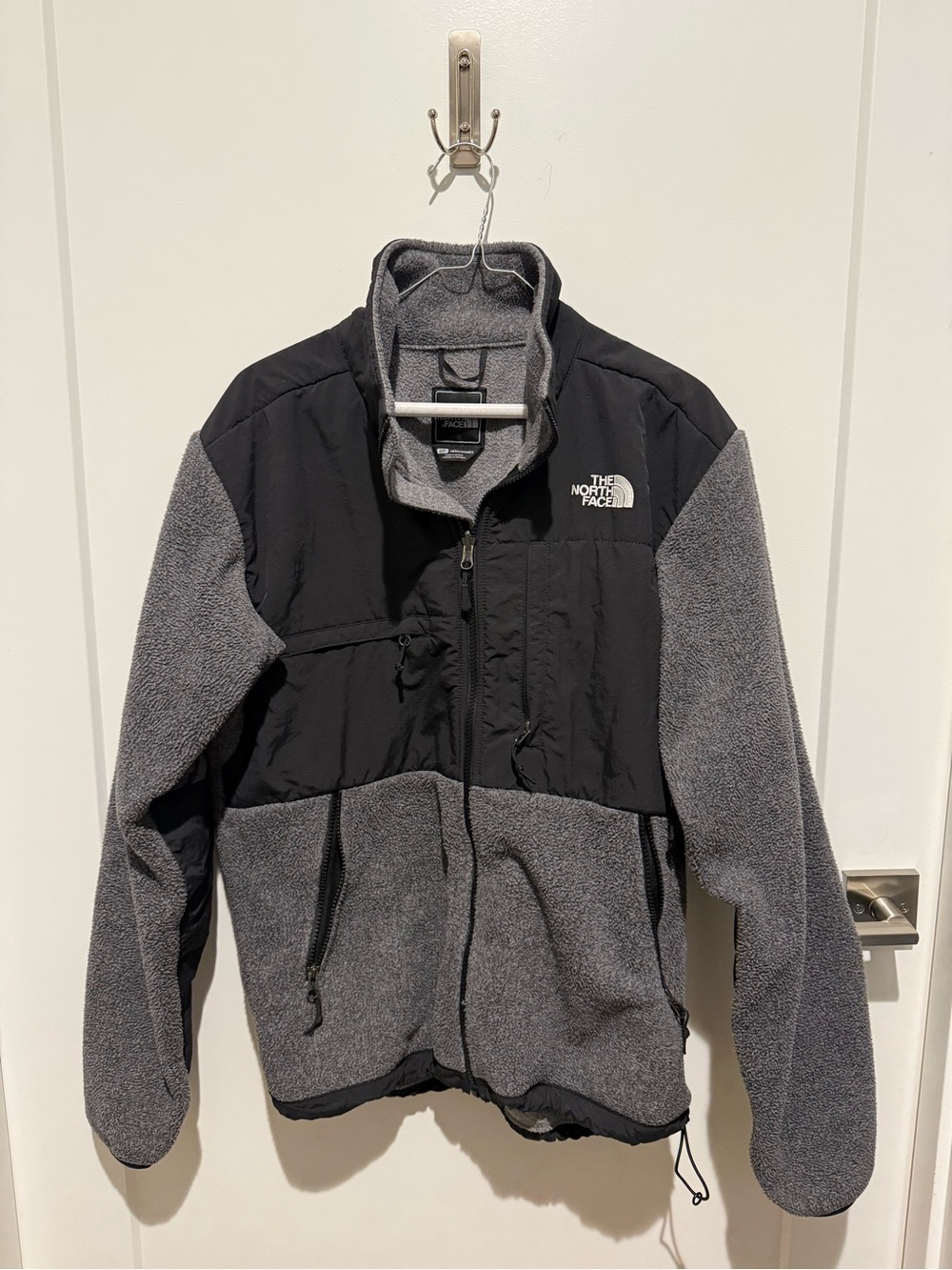 The North Face Men’s Charcoal Zip Up Jacket - Small